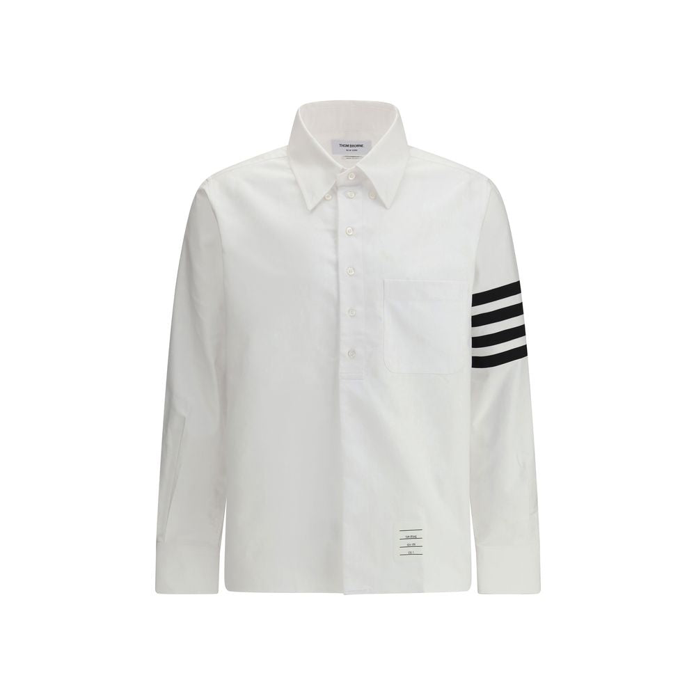Thom Browne White Cotton Dress Shirt