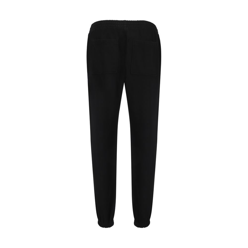 Represent Black Cotton Joggers (Workout Pants)