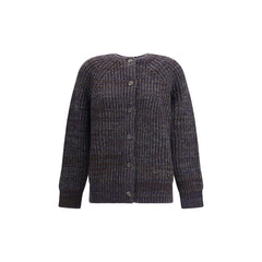 Prada Brown Merino Wool Cardigan