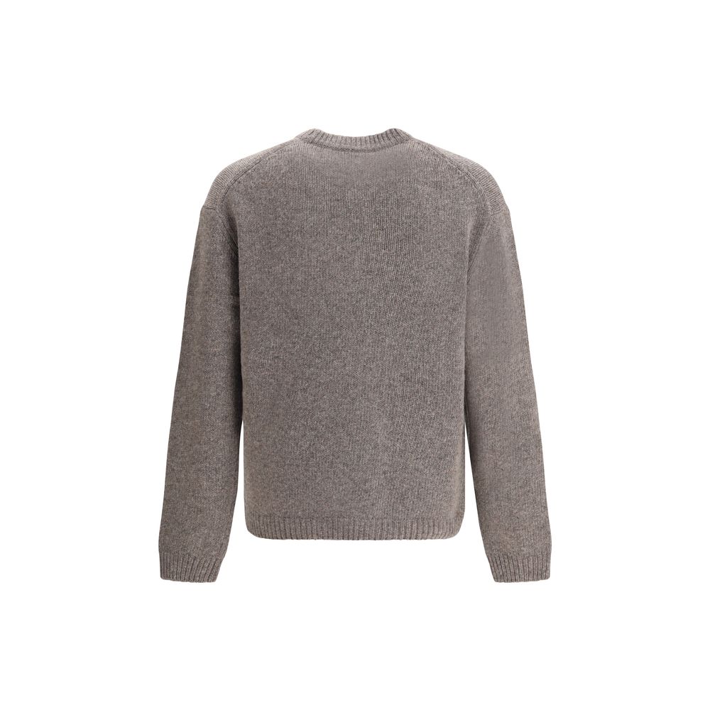 Maison Kitsuné Gray Wool Sweatshirt