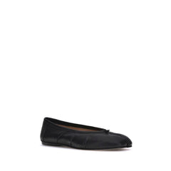Margiela Black Lamb Ovis Aries Aries Ballet Flats