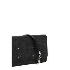Margiela Black Calf Leather Bos Taurus Wallet
