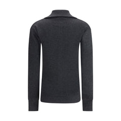 Lemaire Gray Wool Cardigan