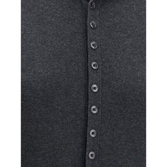 Lemaire Gray Wool Cardigan