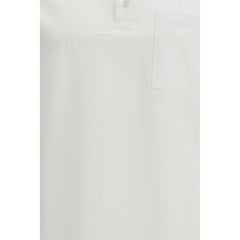Givenchy White Cotton Polo Shirt