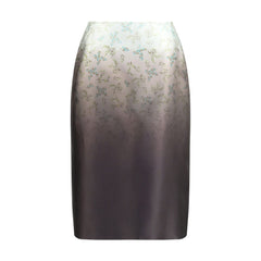 Jil Sander Multicolor Silk Long Skirt
