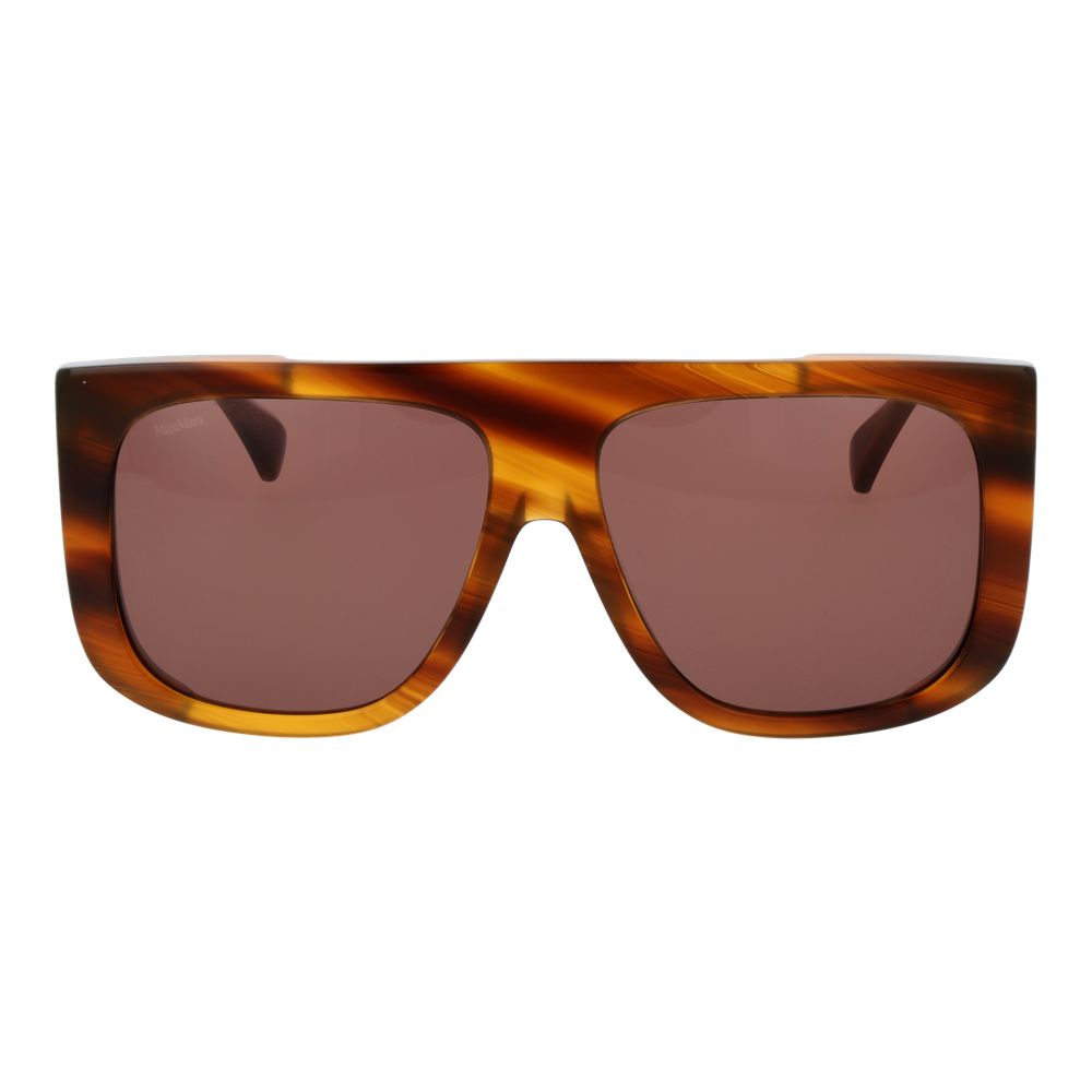 Max Mara Brown Acetate Sunglasses
