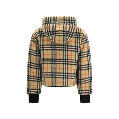 Burberry Multicolor Wool Full-Length Jacket
