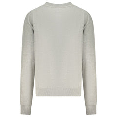 North Sails Grigio Cotton Women Sweatshirt