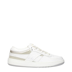Givenchy White Leather Low Top Sneakers
