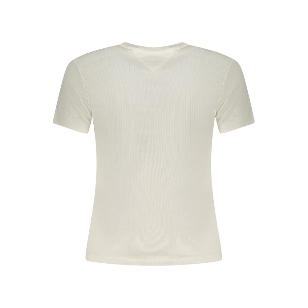 Tommy Hilfiger Bianco Cotton Women T-Shirt
