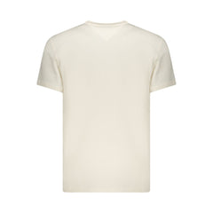 Tommy Hilfiger White Cotton Men's T-Shirt