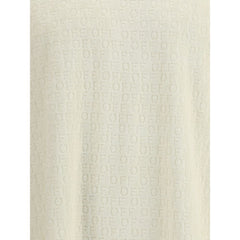 Off-White Cream Cotton T-Shirt