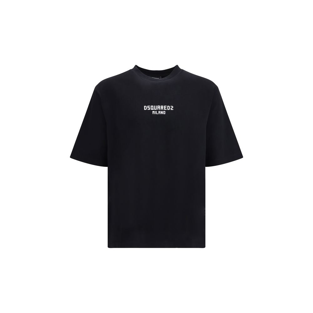 Dsquared² Black Cotton T-Shirt